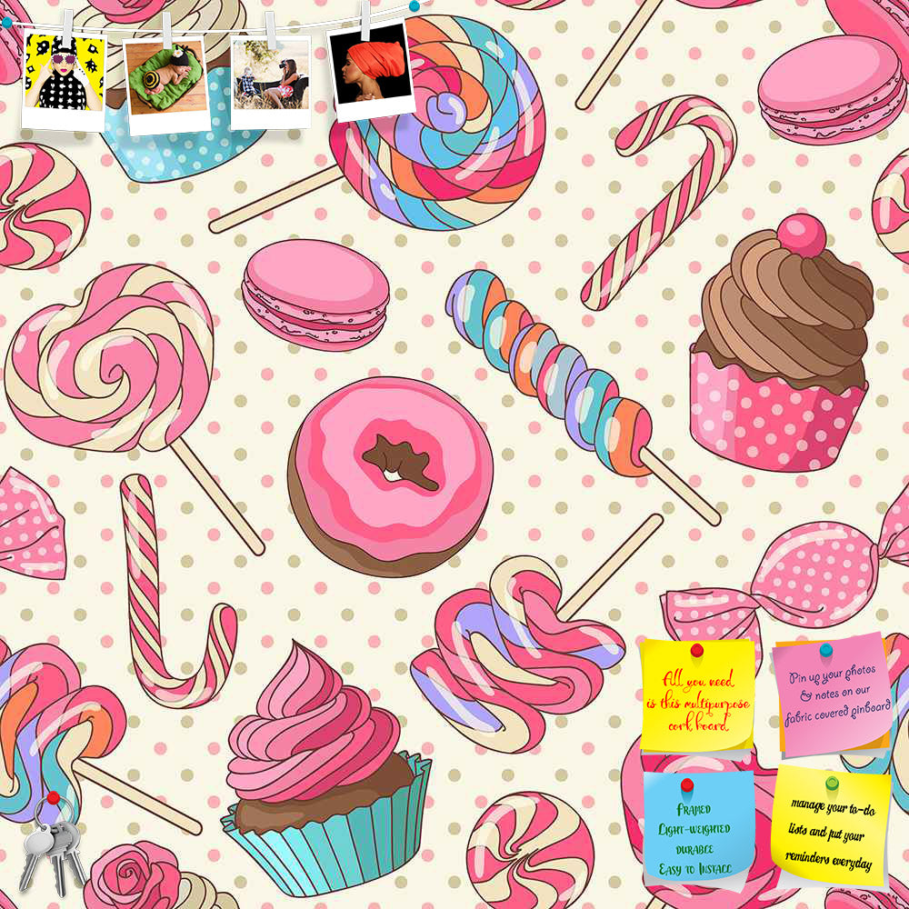 ArtzFolio Yummy Lollipop Candy Printed Bulletin Board Notice Pin Board Soft Board | Frameless-Bulletin Boards Frameless-AZSAO37640098BLB_FL_L-Image Code 5007617 Vishnu Image Folio Pvt Ltd, IC 5007617, ArtzFolio, Bulletin Boards Frameless, Kids, Digital Art, yummy, lollipop, candy, printed, bulletin, board, notice, pin, soft, frameless, colorful, sweet, macaroon, cupcake, donut, seamless, pattern, yellow, pin up board, push pin board, extra large cork board, big pin board, notice board, small bulletin board,