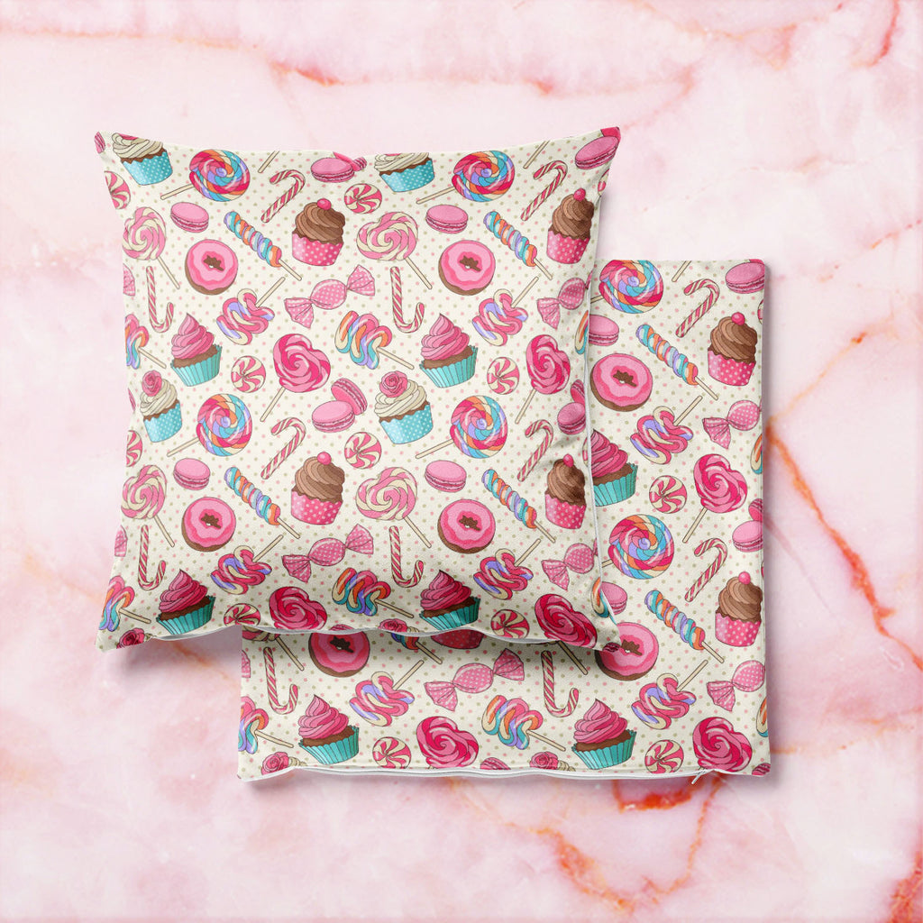 Yummy Lollipop Candy Cushion Cover Throw Pillow-Cushion Covers-CUS_CV-IC 5007617 IC 5007617, Ancient, Animated Cartoons, Art and Paintings, Birthday, Caricature, Cartoons, Christianity, Cuisine, Food, Food and Beverage, Food and Drink, Fruit and Vegetable, Fruits, Hearts, Historical, Holidays, Illustrations, Love, Medieval, Patterns, Pop Art, Romance, Signs, Signs and Symbols, Vintage, yummy, lollipop, candy, cushion, cover, throw, pillow, sweet, dessert, donuts, donut, seamless, cupcake, cupcakes, candies,