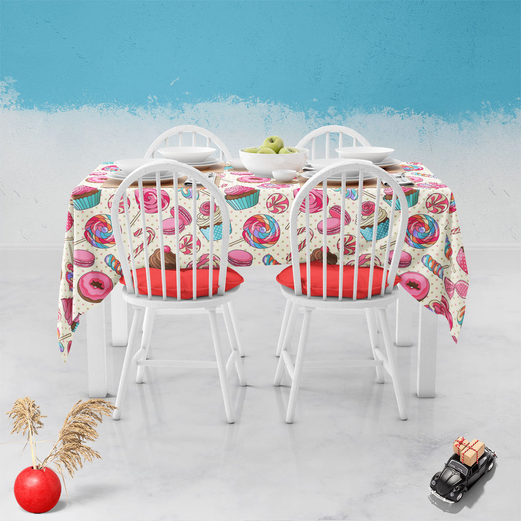 Yummy Lollipop Candy Table Cloth Cover-Table Covers-CVR_TB_NR-IC 5007617 IC 5007617, Ancient, Animated Cartoons, Art and Paintings, Birthday, Caricature, Cartoons, Christianity, Cuisine, Food, Food and Beverage, Food and Drink, Fruit and Vegetable, Fruits, Hearts, Historical, Holidays, Illustrations, Love, Medieval, Patterns, Pop Art, Romance, Signs, Signs and Symbols, Vintage, yummy, lollipop, candy, table, cloth, cover, sweet, dessert, donuts, donut, seamless, cupcake, cupcakes, candies, lollipops, backgr