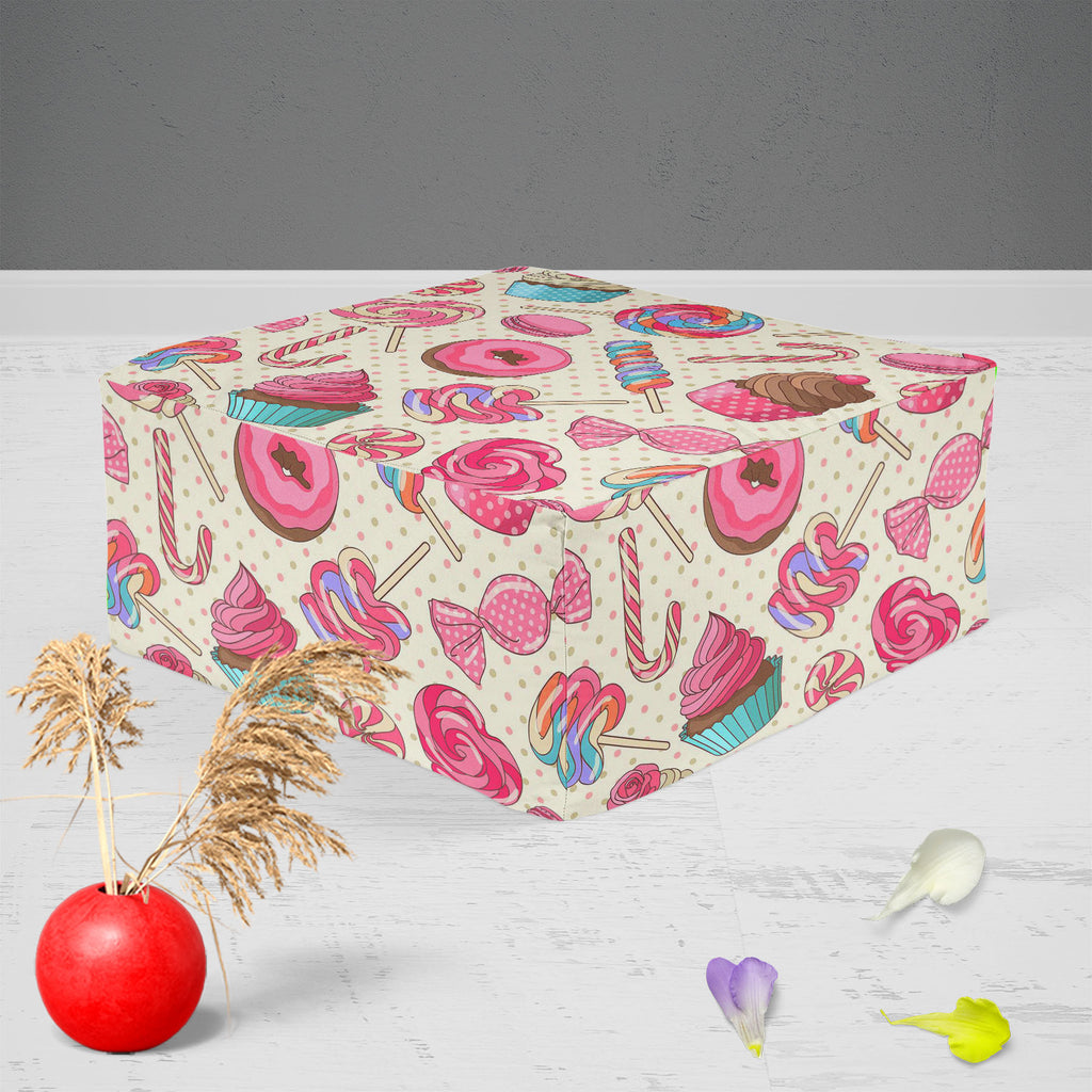 Yummy Lollipop Candy Footstool Footrest Puffy Pouffe Ottoman Bean Bag | Canvas Fabric-Footstools-FST_CB_BN-IC 5007617 IC 5007617, Ancient, Animated Cartoons, Art and Paintings, Birthday, Caricature, Cartoons, Christianity, Cuisine, Food, Food and Beverage, Food and Drink, Fruit and Vegetable, Fruits, Hearts, Historical, Holidays, Illustrations, Love, Medieval, Patterns, Pop Art, Romance, Signs, Signs and Symbols, Vintage, yummy, lollipop, candy, footstool, footrest, puffy, pouffe, ottoman, bean, bag, canvas
