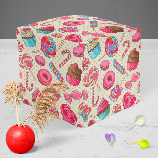 Yummy Lollipop Candy Footstool Footrest Puffy Pouffe Ottoman Bean Bag | Canvas Fabric-Footstools-FST_CB_BN-IC 5007617 IC 5007617, Ancient, Animated Cartoons, Art and Paintings, Birthday, Caricature, Cartoons, Christianity, Cuisine, Food, Food and Beverage, Food and Drink, Fruit and Vegetable, Fruits, Hearts, Historical, Holidays, Illustrations, Love, Medieval, Patterns, Pop Art, Romance, Signs, Signs and Symbols, Vintage, yummy, lollipop, candy, puffy, pouffe, ottoman, footstool, footrest, bean, bag, canvas