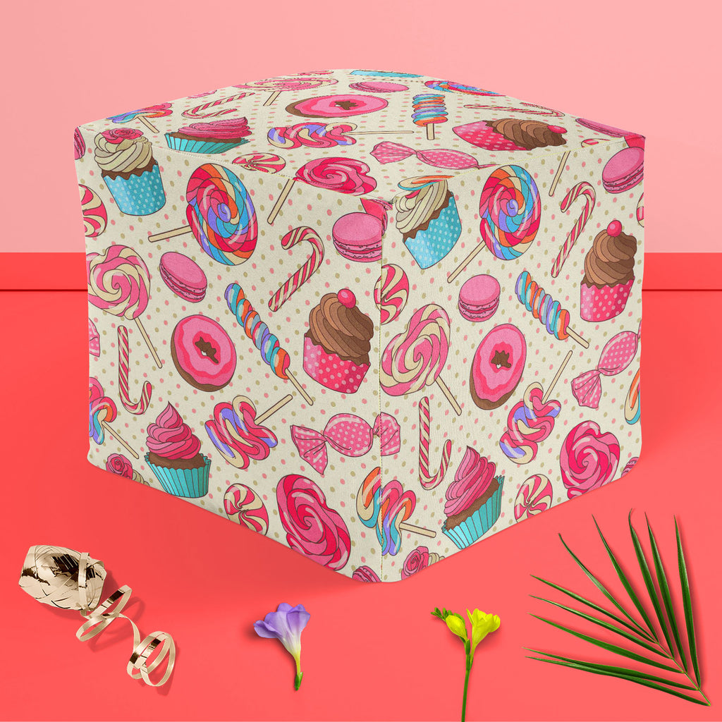 Yummy Lollipop Candy Footstool Footrest Puffy Pouffe Ottoman Bean Bag | Canvas Fabric-Footstools-FST_CB_BN-IC 5007617 IC 5007617, Ancient, Animated Cartoons, Art and Paintings, Birthday, Caricature, Cartoons, Christianity, Cuisine, Food, Food and Beverage, Food and Drink, Fruit and Vegetable, Fruits, Hearts, Historical, Holidays, Illustrations, Love, Medieval, Patterns, Pop Art, Romance, Signs, Signs and Symbols, Vintage, yummy, lollipop, candy, footstool, footrest, puffy, pouffe, ottoman, bean, bag, canvas
