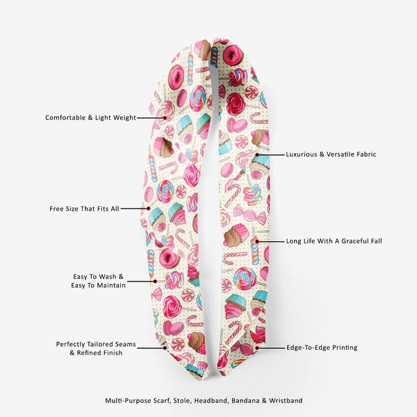 Yummy Lollipop Candy Printed Scarf | Neckwear Balaclava | Girls & Women | Soft Poly Fabric-Scarfs Basic--IC 5007617 IC 5007617, Ancient, Animated Cartoons, Art and Paintings, Birthday, Caricature, Cartoons, Christianity, Cuisine, Food, Food and Beverage, Food and Drink, Fruit and Vegetable, Fruits, Hearts, Historical, Holidays, Illustrations, Love, Medieval, Patterns, Pop Art, Romance, Signs, Signs and Symbols, Vintage, yummy, lollipop, candy, printed, scarf, neckwear, balaclava, girls, women, soft, poly, f