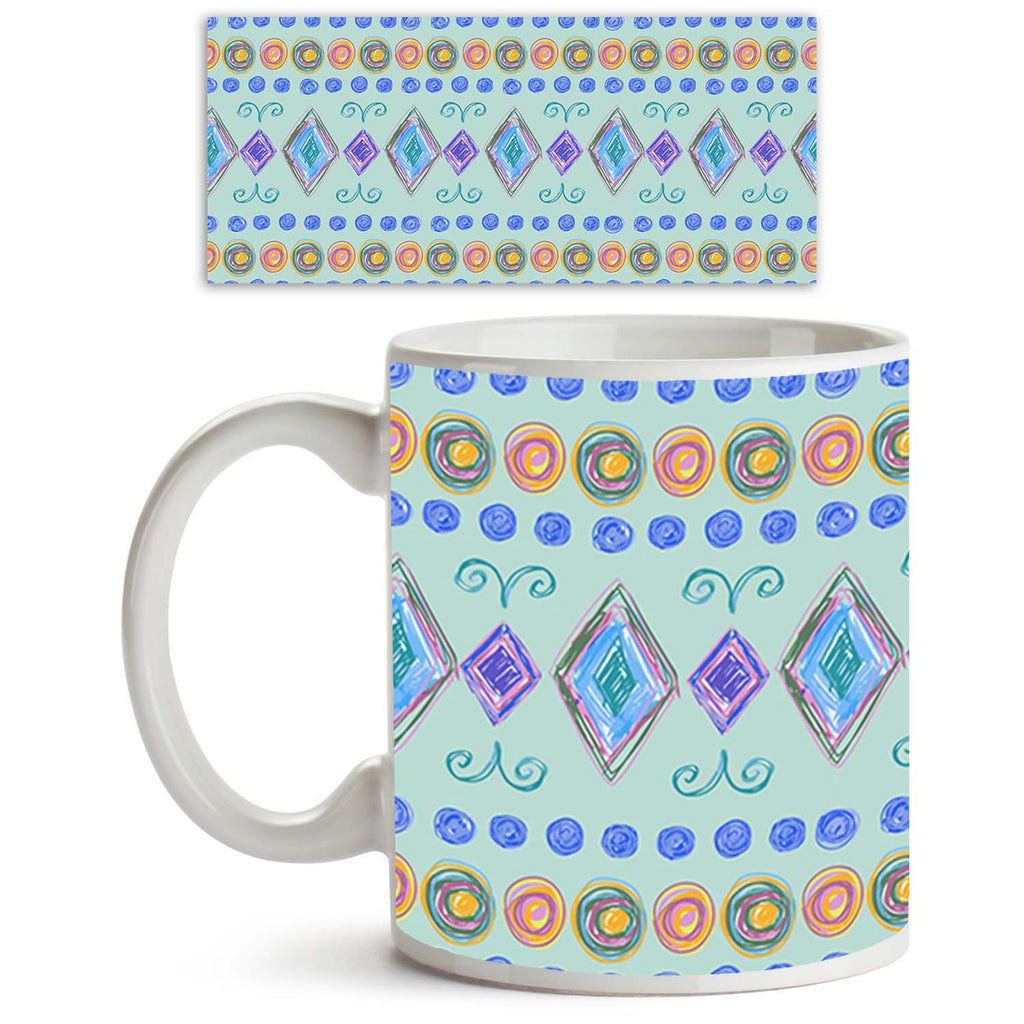 Hand Drawn Design Ceramic Coffee Tea Mug Inside White-Coffee Mugs-MUG-IC 5007618 IC 5007618, Abstract Expressionism, Abstracts, Art and Paintings, Baby, Children, Circle, Digital, Digital Art, Fashion, Geometric, Geometric Abstraction, Graphic, Holidays, Kids, Modern Art, Nature, Patterns, Retro, Scenic, Semi Abstract, Signs, Signs and Symbols, Stripes, Urban, hand, drawn, design, ceramic, coffee, tea, mug, inside, white, abstract, art, backdrop, background, curly, decor, decoration, doodle, element, fabric