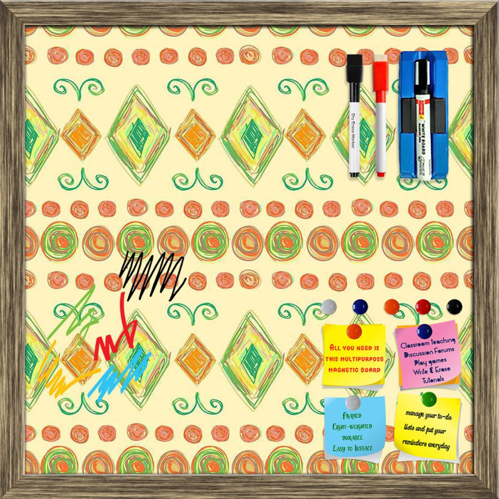 Hand Drawn Design Framed Magnetic Dry Erase Board | Combo with Magnet Buttons & Markers-Magnetic Boards Framed-MGB_FR-IC 5007619 IC 5007619, Abstract Expressionism, Abstracts, Art and Paintings, Baby, Children, Circle, Digital, Digital Art, Fashion, Geometric, Geometric Abstraction, Graphic, Holidays, Kids, Modern Art, Nature, Patterns, Retro, Scenic, Semi Abstract, Signs, Signs and Symbols, Stripes, Urban, hand, drawn, design, framed, magnetic, dry, erase, board, printed, whiteboard, with, 4, magnets, 2, m