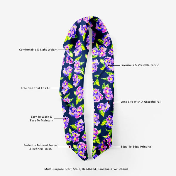 Watercolor Flower Printed Scarf | Neckwear Balaclava | Girls & Women | Soft Poly Fabric-Scarfs Basic--IC 5007620 IC 5007620, Abstract Expressionism, Abstracts, Ancient, Art and Paintings, Botanical, Decorative, Digital, Digital Art, Drawing, Fashion, Floral, Flowers, Graphic, Historical, Illustrations, Medieval, Nature, Patterns, Retro, Scenic, Seasons, Semi Abstract, Signs, Signs and Symbols, Tropical, Vintage, Watercolour, watercolor, flower, printed, scarf, neckwear, balaclava, girls, women, soft, poly, 