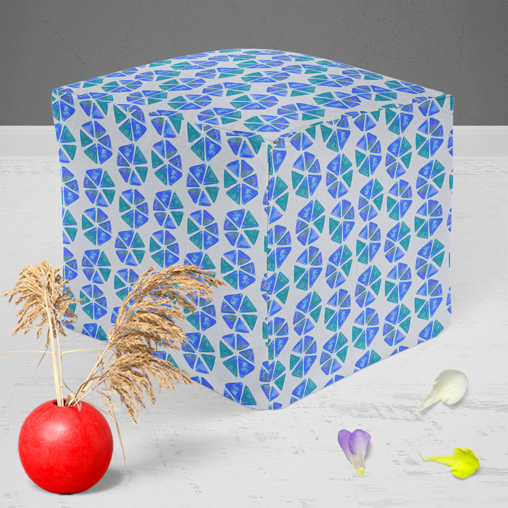 Geometric Pattern D2 Footstool Footrest Puffy Pouffe Ottoman Bean Bag | Canvas Fabric-Footstools-FST_CB_BN-IC 5007621 IC 5007621, Abstract Expressionism, Abstracts, Ancient, Art and Paintings, Chevron, Culture, Decorative, Digital, Digital Art, Ethnic, Fashion, Geometric, Geometric Abstraction, Graphic, Hipster, Historical, Ikat, Illustrations, Medieval, Modern Art, Patterns, Retro, Semi Abstract, Signs, Signs and Symbols, Traditional, Triangles, Tribal, Vintage, World Culture, pattern, d2, footstool, footr