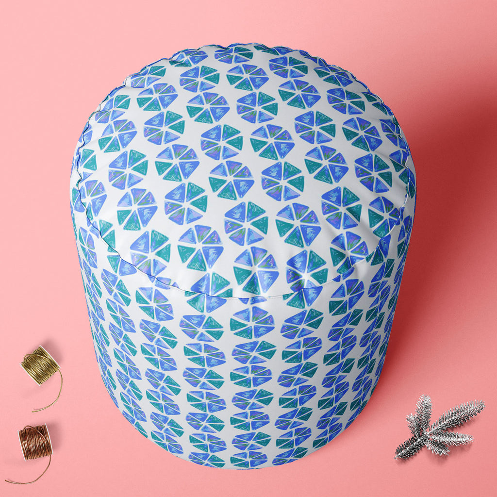 Geometric Pattern D2 Footstool Footrest Puffy Pouffe Ottoman Bean Bag | Canvas Fabric-Footstools-FST_CB_BN-IC 5007621 IC 5007621, Abstract Expressionism, Abstracts, Ancient, Art and Paintings, Chevron, Culture, Decorative, Digital, Digital Art, Ethnic, Fashion, Geometric, Geometric Abstraction, Graphic, Hipster, Historical, Ikat, Illustrations, Medieval, Modern Art, Patterns, Retro, Semi Abstract, Signs, Signs and Symbols, Traditional, Triangles, Tribal, Vintage, World Culture, pattern, d2, footstool, footr