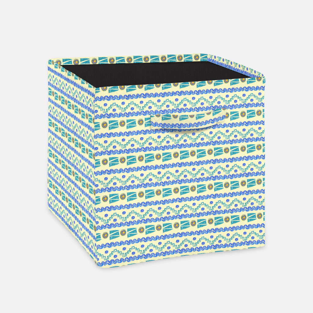 Hand Drawn Design Foldable Open Storage Bin | Organizer Box, Toy Basket, Shelf Box, Laundry Bag | Canvas Fabric-Storage Bins-STR_BI_CB-IC 5007622 IC 5007622, Abstract Expressionism, Abstracts, Art and Paintings, Baby, Children, Circle, Digital, Digital Art, Fashion, Geometric, Geometric Abstraction, Graphic, Holidays, Kids, Modern Art, Nature, Patterns, Retro, Scenic, Semi Abstract, Signs, Signs and Symbols, Stripes, Urban, hand, drawn, design, foldable, open, storage, bin, organizer, box, toy, basket, shel