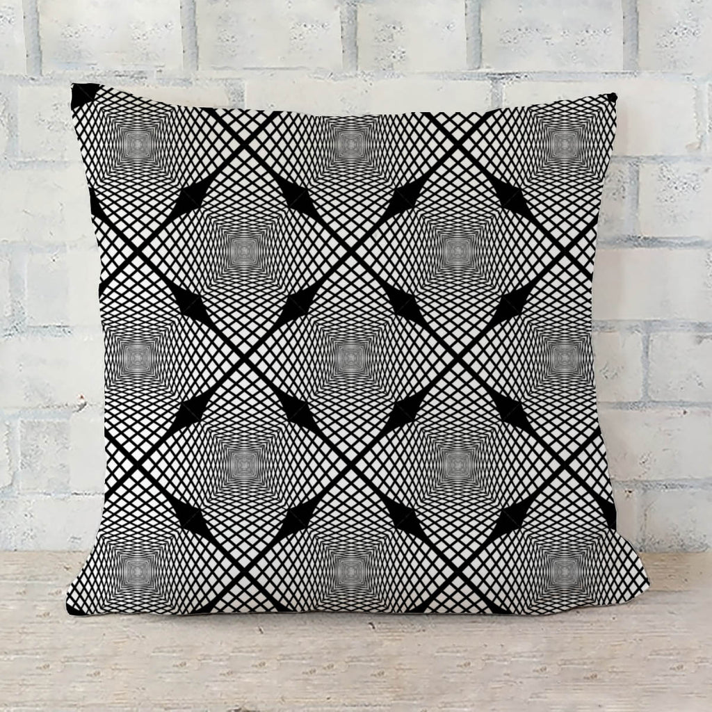 ArtzFolio Monochrome Geometric D1 Cushion Cover Throw Pillow-Cushion Covers-AZHFR37864262CUS_CV_L-Image Code 5007623 Vishnu Image Folio Pvt Ltd, IC 5007623, ArtzFolio, Cushion Covers, Abstract, Digital Art, monochrome, geometric, d1, cushion, cover, throw, pillow, design, seamless, pattern, textured, background, vector, art, gradient, sofa throws, single throw pillow, zippered throw pillow cover, satin pillow cover, throw pillow, cushion cover only, cushion cover, pillow cover for sofa, pitaara box, throw c