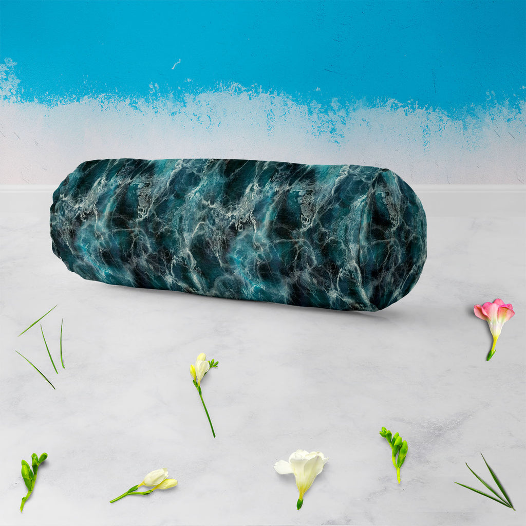 Abstract Surface D2 Bolster Cover Booster Cases | Concealed Zipper Opening - Bolster Covers - ArtzFolio.com
