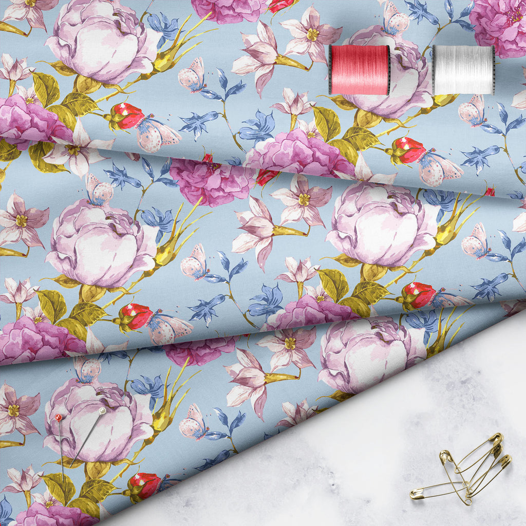 Floral Roses D1 Sofa Fabric by Metre | Upholstery For Sofa, Curtains & Cushions-Sofa Fabrics-SOF_FB-IC 5007625 IC 5007625, Abstract Expressionism, Abstracts, Ancient, Botanical, Floral, Flowers, Historical, Medieval, Nature, Patterns, Retro, Scenic, Semi Abstract, Vintage, Watercolour, Wedding, roses, d1, sofa, fabric, by, metre, upholstery, for, curtains, cushions, peonies, flower, pattern, seamless, abstract, anniversary, artwork, background, bloom, bouquet, butterfly, garden, greeting, invitation, narcis