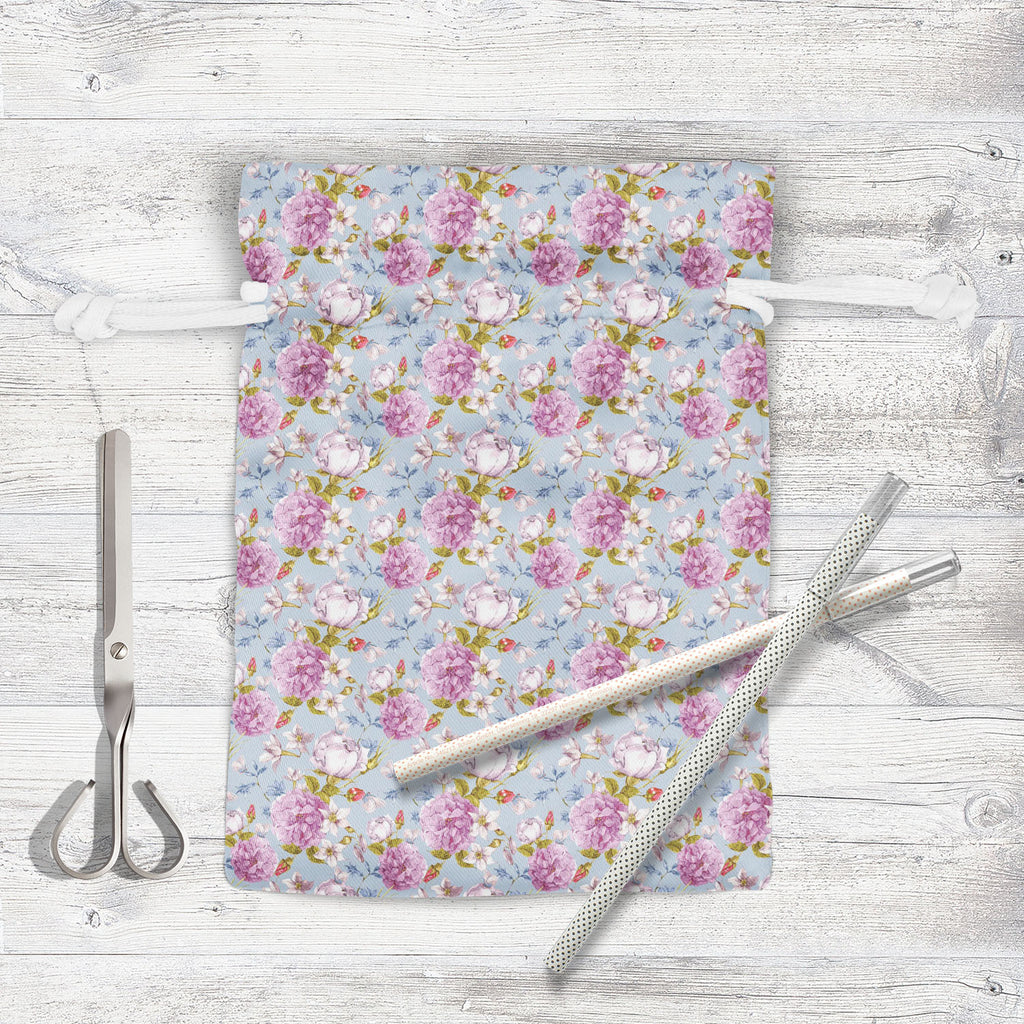 Floral Roses D1 Pouch Wrist Potli Bag | Bag for Weddings & Casual Parties-Drawstring Pouches-PCH_FB_DS-IC 5007625 IC 5007625, Abstract Expressionism, Abstracts, Ancient, Botanical, Floral, Flowers, Historical, Medieval, Nature, Patterns, Retro, Scenic, Semi Abstract, Vintage, Watercolour, Wedding, roses, d1, pouch, wrist, potli, bag, for, weddings, casual, parties, peonies, flower, pattern, seamless, abstract, anniversary, artwork, background, bloom, bouquet, butterfly, garden, greeting, invitation, narciss