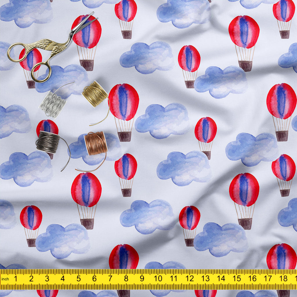 Watercolor Balloons & Clouds D1 Upholstery Fabric by Metre | For Sofa, Curtains, Cushions, Furnishing, Craft, Dress Material-Upholstery Fabrics-FAB_RW-IC 5007627 IC 5007627, Abstract Expressionism, Abstracts, Ancient, Black and White, Digital, Digital Art, Drawing, Graphic, Hand Drawn, Historical, Illustrations, Medieval, Patterns, Retro, Semi Abstract, Signs, Signs and Symbols, Splatter, Vintage, Watercolour, White, watercolor, balloons, clouds, d1, upholstery, fabric, by, metre, for, sofa, curtains, cushi