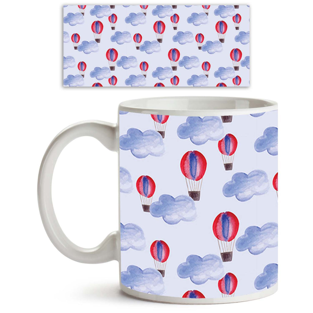 Watercolor Balloons & Clouds Ceramic Coffee Tea Mug Inside White-Coffee Mugs-MUG-IC 5007627 IC 5007627, Abstract Expressionism, Abstracts, Ancient, Black and White, Digital, Digital Art, Drawing, Graphic, Hand Drawn, Historical, Illustrations, Medieval, Patterns, Retro, Semi Abstract, Signs, Signs and Symbols, Splatter, Vintage, Watercolour, White, watercolor, balloons, clouds, ceramic, coffee, tea, mug, inside, abstract, aerostat, air, aqua, background, balloon, banner, blue, bright, canvas, cloud, design,