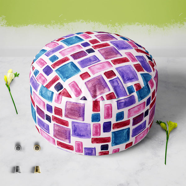 Watercolor Pattern D2 Footstool Footrest Puffy Pouffe Ottoman Bean Bag | Canvas Fabric-Footstools-FST_CB_BN-IC 5007628 IC 5007628, Abstract Expressionism, Abstracts, Ancient, Art and Paintings, Check, Cross, Culture, Drawing, Ethnic, Fashion, Geometric, Geometric Abstraction, Graffiti, Hand Drawn, Hipster, Historical, Illustrations, Medieval, Patterns, Plaid, Retro, Semi Abstract, Stripes, Traditional, Tribal, Vintage, Watercolour, World Culture, watercolor, pattern, d2, footstool, footrest, puffy, pouffe, 