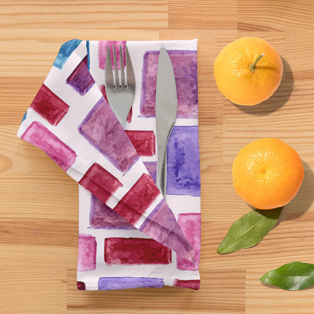 Watercolor Pattern D2 Table Napkin-Table Napkins-NAP_TB-IC 5007628 IC 5007628, Abstract Expressionism, Abstracts, Ancient, Art and Paintings, Check, Cross, Culture, Drawing, Ethnic, Fashion, Geometric, Geometric Abstraction, Graffiti, Hand Drawn, Hipster, Historical, Illustrations, Medieval, Patterns, Plaid, Retro, Semi Abstract, Stripes, Traditional, Tribal, Vintage, Watercolour, World Culture, watercolor, pattern, d2, table, napkin, abstract, art, background, boho, bright, brush, checks, diagonal, doodles