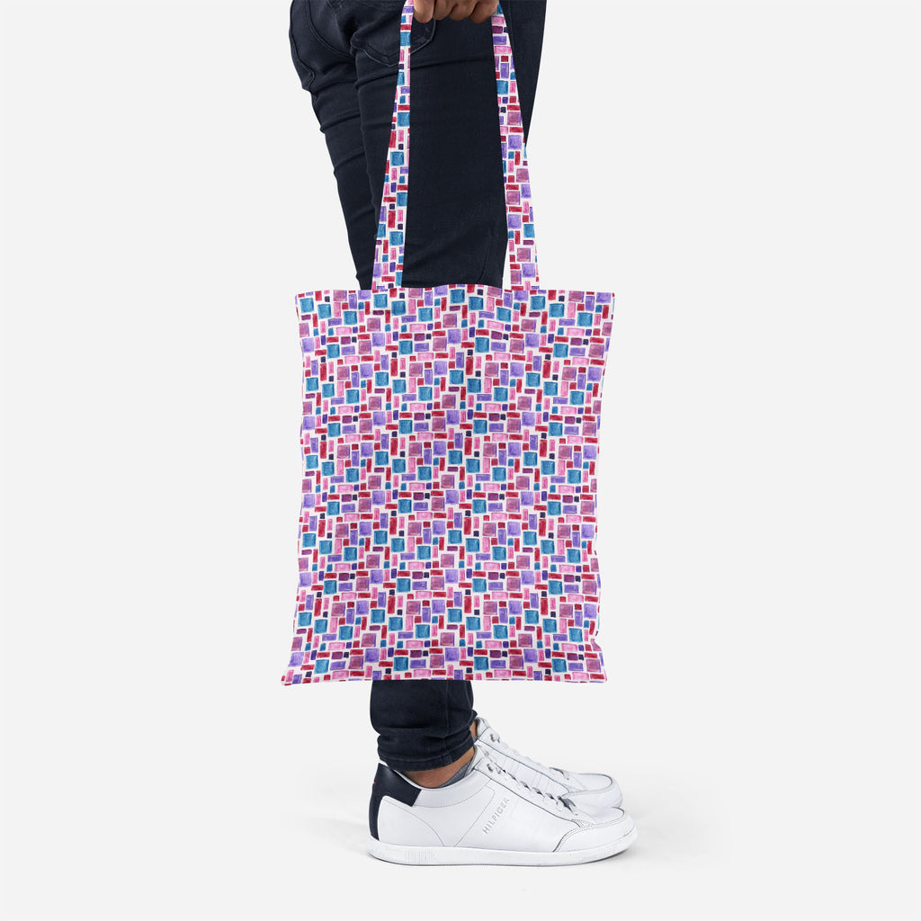 ArtzFolio Watercolor Pattern Tote Bag Shoulder Purse | Multipurpose-Tote Bags Basic-AZ5007628TOT_RF-IC 5007628 IC 5007628, Abstract Expressionism, Abstracts, Ancient, Art and Paintings, Check, Cross, Culture, Drawing, Ethnic, Fashion, Geometric, Geometric Abstraction, Graffiti, Hand Drawn, Hipster, Historical, Illustrations, Medieval, Patterns, Plaid, Retro, Semi Abstract, Stripes, Traditional, Tribal, Vintage, Watercolour, World Culture, watercolor, pattern, tote, bag, shoulder, purse, multipurpose, abstra