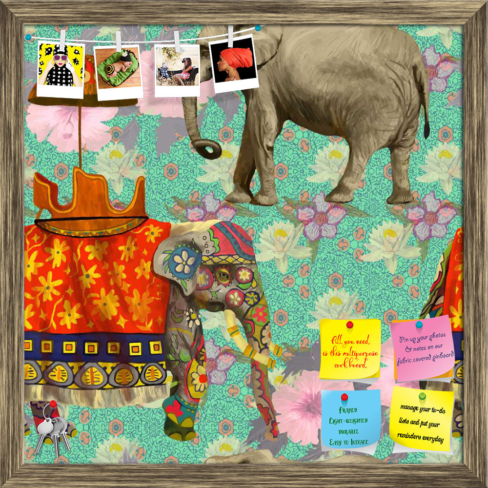 ArtzFolio Indian Elephants D2 Printed Bulletin Board Notice Pin Board Soft Board | Framed-Bulletin Boards Framed-AZSAO38251528BLB_FR_L-Image Code 5007629 Vishnu Image Folio Pvt Ltd, IC 5007629, ArtzFolio, Bulletin Boards Framed, Animals, Traditional, Digital Art, indian, elephants, d2, printed, bulletin, board, notice, pin, soft, framed, seamless, pattern, hand, drawn, vector, pin up board, push pin board, extra large cork board, big pin board, notice board, small bulletin board, cork board, wall notice boa