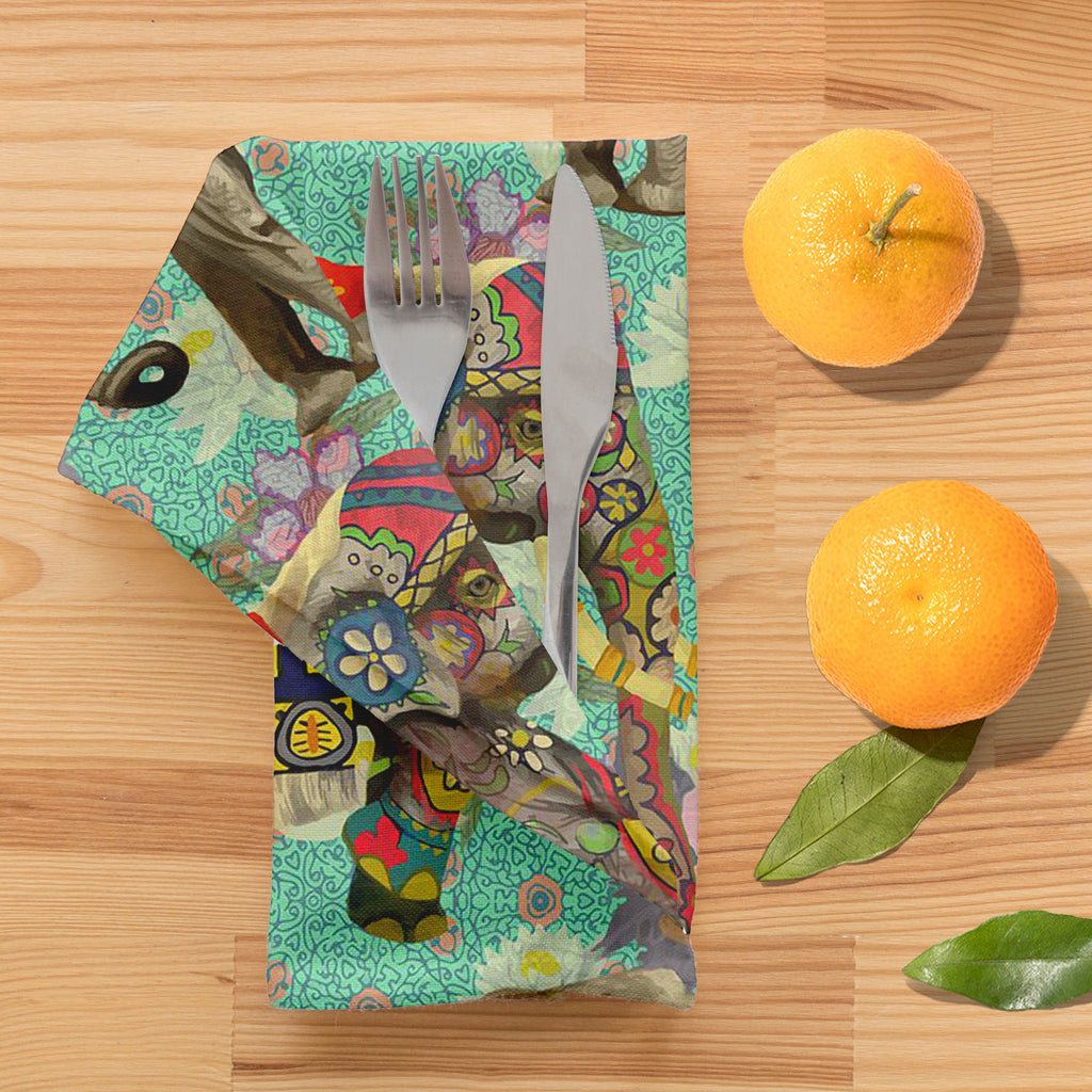 Elephant Pattern D2 Table Napkin-Table Napkins-NAP_TB-IC 5007629 IC 5007629, Art and Paintings, Botanical, Floral, Flowers, Hand Drawn, Indian, Nature, Patterns, Scenic, Signs, Signs and Symbols, elephant, pattern, d2, table, napkin, lotus, flower, india, seamless, art, background, design, exotic, hand, drawn, wild, life, artzfolio, napkins, table napkins cotton set of 6, dining table napkins set of 6, cloth napkins for dining table, cotton napkins for dining table, cocktail napkins, dinner napkin, printed 