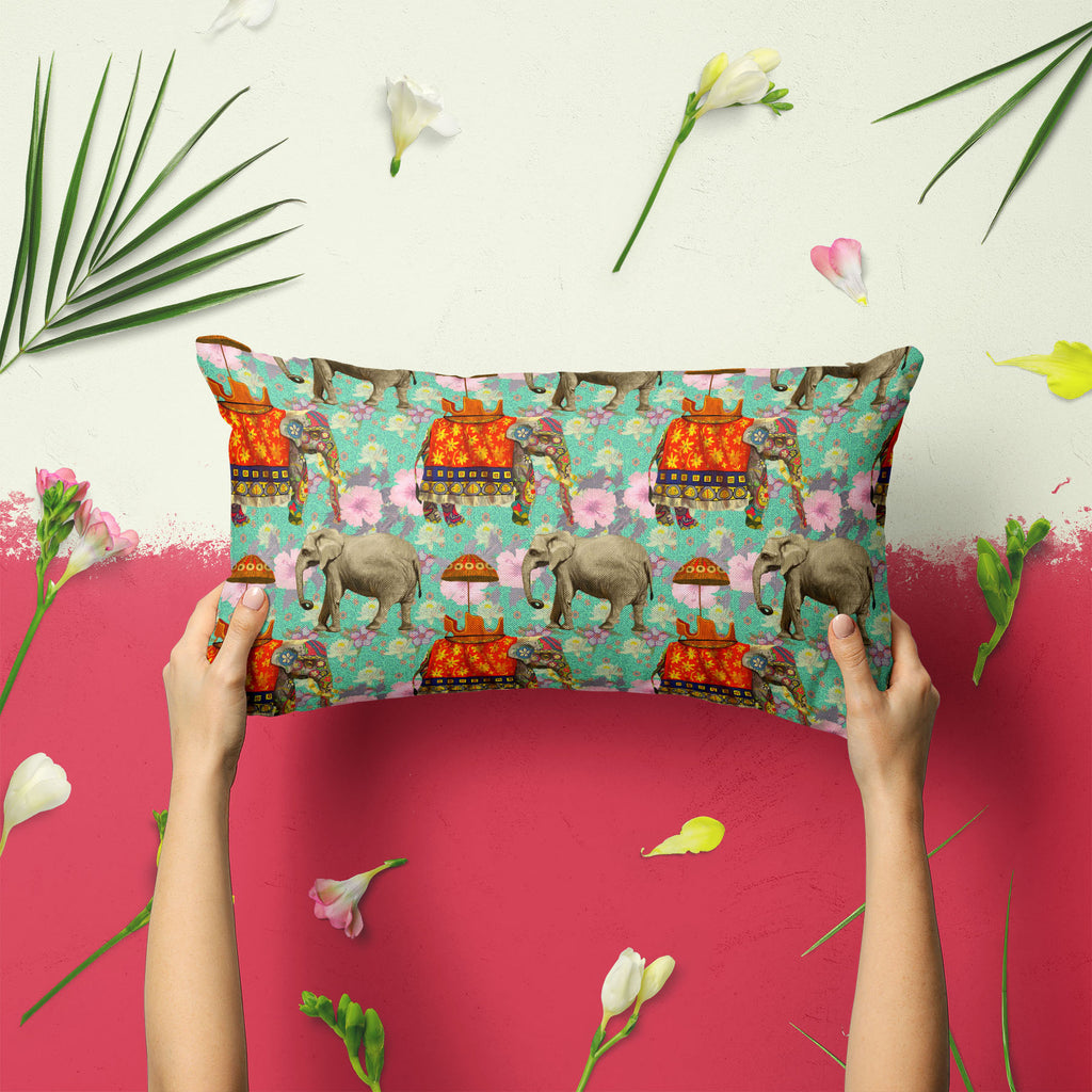 Elephant Pattern D2 Pillow Cover Case-Pillow Cases-PIL_CV-IC 5007629 IC 5007629, Art and Paintings, Botanical, Floral, Flowers, Hand Drawn, Indian, Nature, Patterns, Scenic, Signs, Signs and Symbols, elephant, pattern, d2, pillow, cover, case, lotus, flower, india, seamless, art, background, design, exotic, hand, drawn, wild, life, artzfolio, pillow covers, pillow case, pillows cover, silk pillow covers for hair, pillow covers set of 2 big size, silk pillow covers for hair and skin, silk pillow cover, satin