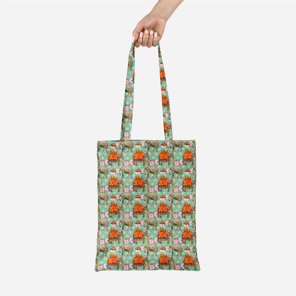 ArtzFolio Indian Elephants Tote Bag Shoulder Purse | Multipurpose-Tote Bags Basic-AZ5007629TOT_RF-IC 5007629 IC 5007629, Art and Paintings, Botanical, Floral, Flowers, Hand Drawn, Indian, Nature, Patterns, Scenic, Signs, Signs and Symbols, elephants, canvas, tote, bag, shoulder, purse, multipurpose, elephant, lotus, flower, pattern, india, seamless, art, background, design, exotic, hand, drawn, wild, life, artzfolio, tote bag, large tote bags, canvas bag, canvas tote bags, tote handbags, small tote bags, wo