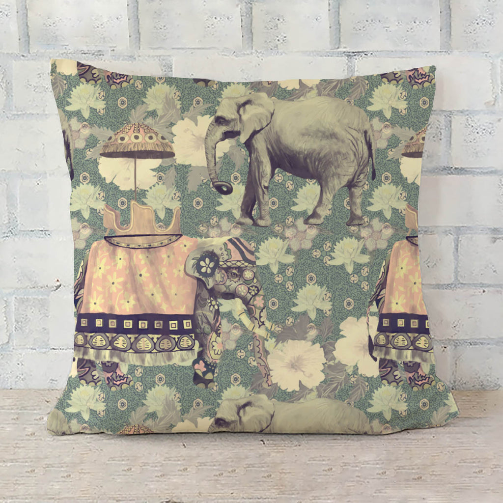 ArtzFolio Indian Elephants D3 Cushion Cover Throw Pillow-Cushion Covers-AZHFR38251529CUS_CV_L-Image Code 5007630 Vishnu Image Folio Pvt Ltd, IC 5007630, ArtzFolio, Cushion Covers, Animals, Traditional, Digital Art, indian, elephants, d3, cushion, cover, throw, pillow, vintage, style, seamless, pattern, hand, drawn, vector, sofa throws, single throw pillow, zippered throw pillow cover, satin pillow cover, throw pillow, cushion cover only, cushion cover, pillow cover for sofa, pitaara box, throw cushion, kids