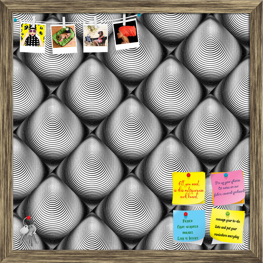 ArtzFolio Monochrome Cone Illusion D1 Printed Bulletin Board Notice Pin Board Soft Board | Framed-Bulletin Boards Framed-AZSAO38392579BLB_FR_L-Image Code 5007631 Vishnu Image Folio Pvt Ltd, IC 5007631, ArtzFolio, Bulletin Boards Framed, Abstract, Digital Art, monochrome, cone, illusion, d1, printed, bulletin, board, notice, pin, soft, framed, design, seamless, background, striped, distortion, pattern, vector, art, gradient, pin up board, push pin board, extra large cork board, big pin board, notice board, s