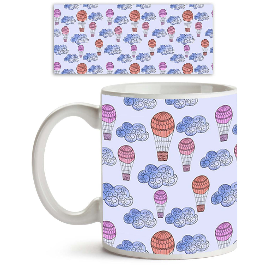 Watercolor Balloons & Clouds Ceramic Coffee Tea Mug Inside White-Coffee Mugs-MUG-IC 5007633 IC 5007633, Abstract Expressionism, Abstracts, Ancient, Black and White, Digital, Digital Art, Drawing, Graphic, Hand Drawn, Historical, Illustrations, Medieval, Patterns, Retro, Semi Abstract, Signs, Signs and Symbols, Splatter, Vintage, Watercolour, White, watercolor, balloons, clouds, ceramic, coffee, tea, mug, inside, abstract, aerostat, air, aqua, background, balloon, banner, blue, bright, canvas, cloud, design,