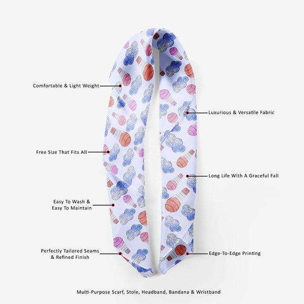 Watercolor Balloons & Clouds Printed Scarf | Neckwear Balaclava | Girls & Women | Soft Poly Fabric-Scarfs Basic--IC 5007633 IC 5007633, Abstract Expressionism, Abstracts, Ancient, Black and White, Digital, Digital Art, Drawing, Graphic, Hand Drawn, Historical, Illustrations, Medieval, Patterns, Retro, Semi Abstract, Signs, Signs and Symbols, Splatter, Vintage, Watercolour, White, watercolor, balloons, clouds, printed, scarf, neckwear, balaclava, girls, women, soft, poly, fabric, abstract, aerostat, air, aqu