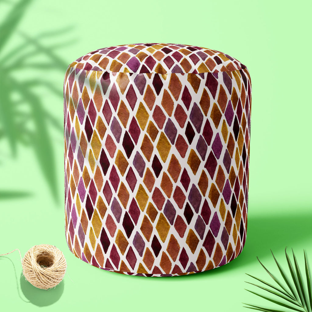 Checked D2 Footstool Footrest Puffy Pouffe Ottoman Bean Bag | Canvas Fabric-Footstools-FST_CB_BN-IC 5007634 IC 5007634, Abstract Expressionism, Abstracts, Ancient, Art and Paintings, Check, Cross, Culture, Drawing, Ethnic, Fashion, Geometric, Geometric Abstraction, Graffiti, Hand Drawn, Hipster, Historical, Illustrations, Medieval, Patterns, Plaid, Retro, Semi Abstract, Stripes, Traditional, Tribal, Vintage, Watercolour, World Culture, checked, d2, footstool, footrest, puffy, pouffe, ottoman, bean, bag, can