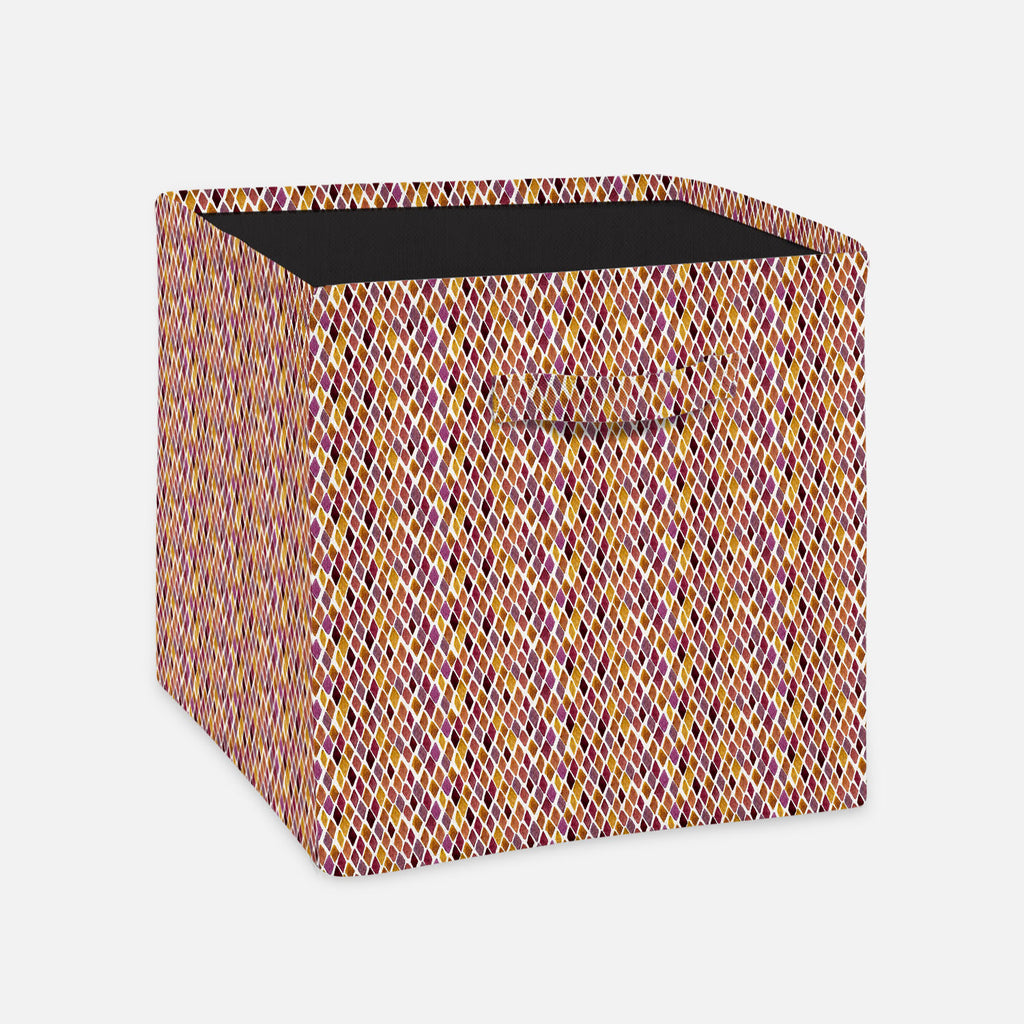 Checked Foldable Open Storage Bin | Organizer Box, Toy Basket, Shelf Box, Laundry Bag | Canvas Fabric-Storage Bins-STR_BI_CB-IC 5007634 IC 5007634, Abstract Expressionism, Abstracts, Ancient, Art and Paintings, Check, Cross, Culture, Drawing, Ethnic, Fashion, Geometric, Geometric Abstraction, Graffiti, Hand Drawn, Hipster, Historical, Illustrations, Medieval, Patterns, Plaid, Retro, Semi Abstract, Stripes, Traditional, Tribal, Vintage, Watercolour, World Culture, checked, foldable, open, storage, bin, organ