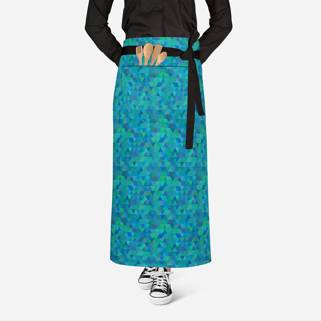 Creative Triangles Apron | Adjustable, Free Size & Waist Tiebacks-Aprons Waist to Knee--IC 5007635 IC 5007635, Abstract Expressionism, Abstracts, Digital, Digital Art, Fashion, Geometric, Geometric Abstraction, Graphic, Hipster, Illustrations, Modern Art, Patterns, Retro, Semi Abstract, Signs, Signs and Symbols, Triangles, creative, apron, adjustable, free, size, waist, tiebacks, abstract, background, vector, backdrop, blue, cover, decoration, delta, design, diagonal, form, geometrical, geometry, green, ill