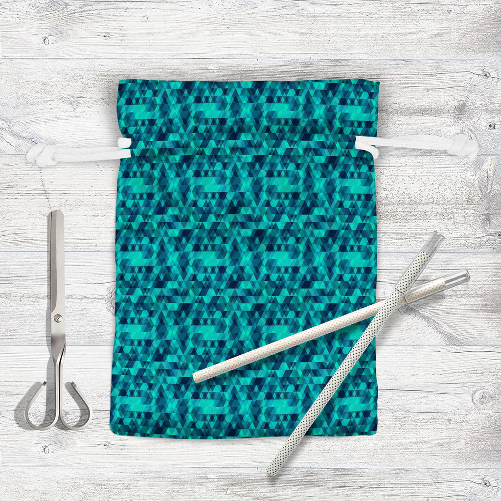 Creative Triangles D2 Pouch Wrist Potli Bag | Bag for Weddings & Casual Parties-Drawstring Pouches-PCH_FB_DS-IC 5007636 IC 5007636, Abstract Expressionism, Abstracts, Digital, Digital Art, Fashion, Geometric, Geometric Abstraction, Graphic, Hipster, Illustrations, Modern Art, Patterns, Retro, Semi Abstract, Signs, Signs and Symbols, Triangles, creative, d2, pouch, wrist, potli, bag, for, weddings, casual, parties, abstract, background, vector, backdrop, blue, cover, decoration, delta, design, diagonal, form