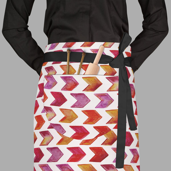 Arrowed D1 Apron | Adjustable, Free Size & Waist Tiebacks-Aprons Waist to Feet-APR_WS_FT-IC 5007637 IC 5007637, Abstract Expressionism, Abstracts, Ancient, Arrows, Art and Paintings, Check, Cross, Culture, Drawing, Ethnic, Fashion, Geometric, Geometric Abstraction, Graffiti, Hand Drawn, Hipster, Historical, Illustrations, Medieval, Patterns, Plaid, Retro, Semi Abstract, Signs, Signs and Symbols, Stripes, Symbols, Traditional, Tribal, Vintage, Watercolour, World Culture, arrowed, d1, full-length, waist, to, 