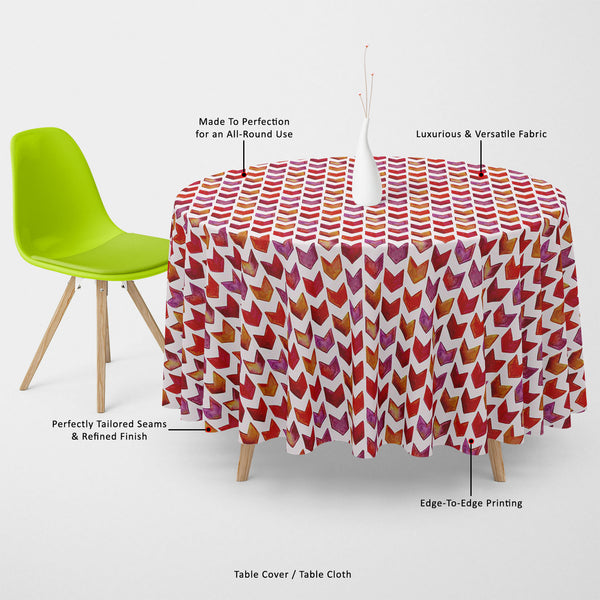 Arrowed Table Cloth Cover-Table Covers-CVR_TB_RD-IC 5007637 IC 5007637, Abstract Expressionism, Abstracts, Ancient, Arrows, Art and Paintings, Check, Cross, Culture, Drawing, Ethnic, Fashion, Geometric, Geometric Abstraction, Graffiti, Hand Drawn, Hipster, Historical, Illustrations, Medieval, Patterns, Plaid, Retro, Semi Abstract, Signs, Signs and Symbols, Stripes, Symbols, Traditional, Tribal, Vintage, Watercolour, World Culture, arrowed, table, cloth, cover, canvas, fabric, abstract, arrow, art, backgroun