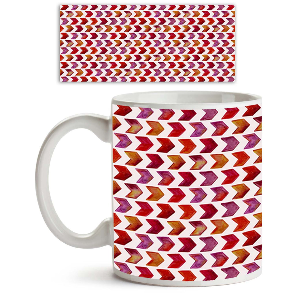 Arrowed Ceramic Coffee Tea Mug Inside White-Coffee Mugs-MUG-IC 5007637 IC 5007637, Abstract Expressionism, Abstracts, Ancient, Arrows, Art and Paintings, Check, Cross, Culture, Drawing, Ethnic, Fashion, Geometric, Geometric Abstraction, Graffiti, Hand Drawn, Hipster, Historical, Illustrations, Medieval, Patterns, Plaid, Retro, Semi Abstract, Signs, Signs and Symbols, Stripes, Symbols, Traditional, Tribal, Vintage, Watercolour, World Culture, arrowed, ceramic, coffee, tea, mug, inside, white, abstract, arrow