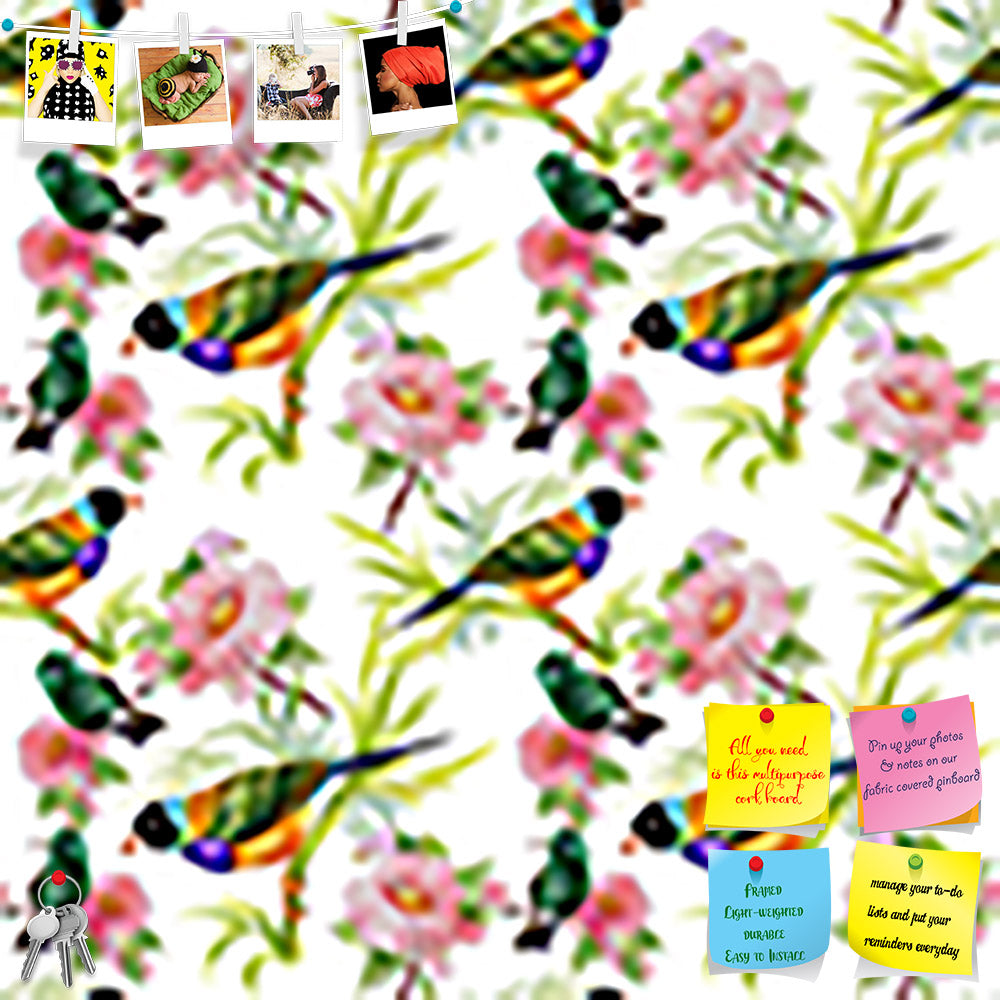 ArtzFolio Tropical Beauty Printed Bulletin Board Notice Pin Board Soft Board | Frameless-Bulletin Boards Frameless-AZSAO39198381BLB_FL_L-Image Code 5007638 Vishnu Image Folio Pvt Ltd, IC 5007638, ArtzFolio, Bulletin Boards Frameless, Birds, Floral, Kids, Digital Art, tropical, beauty, printed, bulletin, board, notice, pin, soft, frameless, watercolor, seamless, pattern, flowers, white, background, pin up board, push pin board, extra large cork board, big pin board, notice board, small bulletin board, cork b