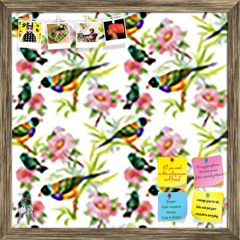 ArtzFolio Tropical Beauty Printed Bulletin Board Notice Pin Board Soft Board | Framed-Bulletin Boards Framed-AZSAO39198381BLB_FR_L-Image Code 5007638 Vishnu Image Folio Pvt Ltd, IC 5007638, ArtzFolio, Bulletin Boards Framed, Birds, Floral, Kids, Digital Art, tropical, beauty, printed, bulletin, board, notice, pin, soft, framed, watercolor, seamless, pattern, flowers, white, background, pin up board, push pin board, extra large cork board, big pin board, notice board, small bulletin board, cork board, wall n