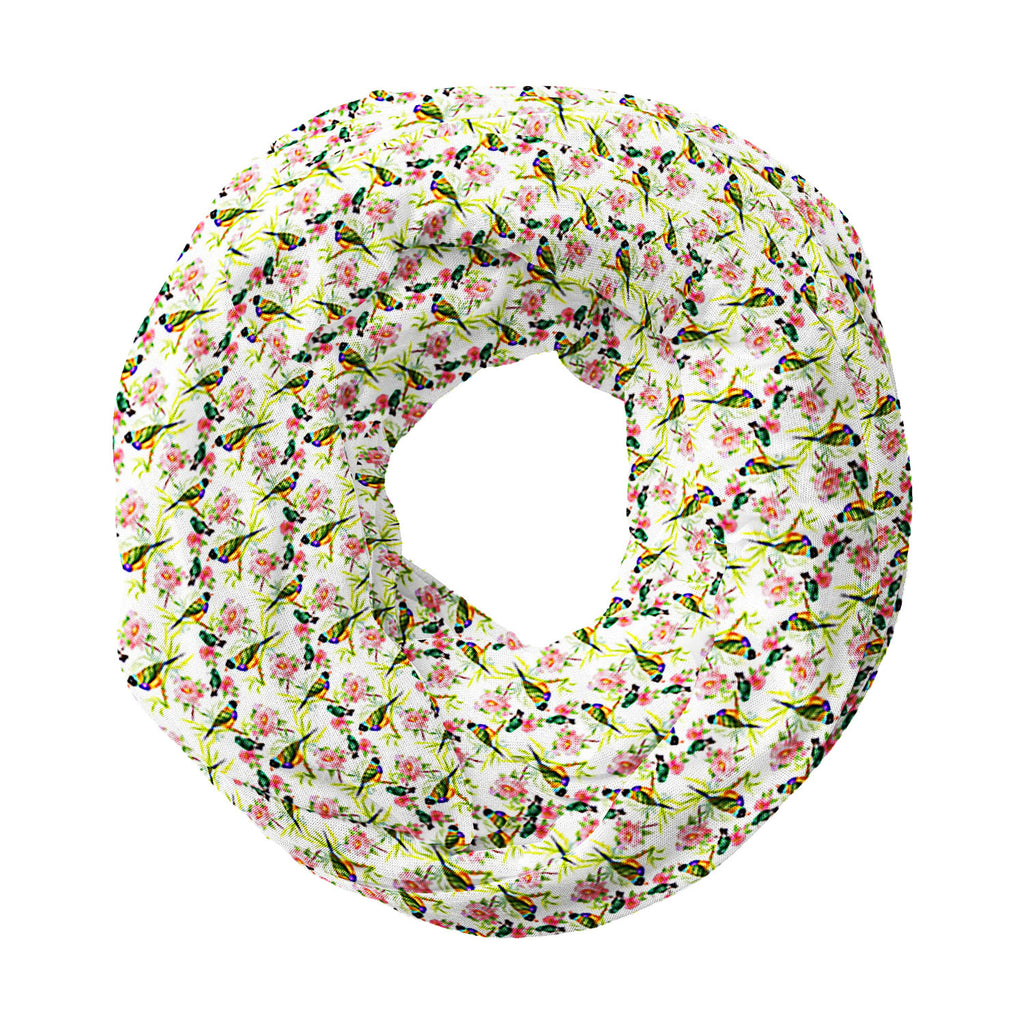 Tropical Beauty Printed Wraparound Infinity Loop Scarf | Girls & Women | Soft Poly Fabric-Scarfs Infinity Loop--IC 5007638 IC 5007638, Animals, Art and Paintings, Birds, Black and White, Botanical, Drawing, Floral, Flowers, Illustrations, Nature, Paintings, Patterns, Retro, Scenic, Signs, Signs and Symbols, Tropical, Watercolour, White, beauty, printed, wraparound, infinity, loop, scarf, girls, women, soft, poly, fabric, art, artistic, background, beautiful, branches, brown, colorful, colors, decor, decorat