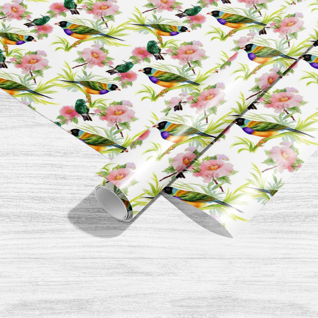 Tropical Beauty Art & Craft Gift Wrapping Paper-Wrapping Papers-WRP_PP-IC 5007638 IC 5007638, Animals, Art and Paintings, Birds, Black and White, Botanical, Drawing, Floral, Flowers, Illustrations, Nature, Paintings, Patterns, Retro, Scenic, Signs, Signs and Symbols, Tropical, Watercolour, White, beauty, art, craft, gift, wrapping, paper, artistic, background, beautiful, branches, brown, colorful, colors, decor, decoration, design, drawn, elegance, elements, exotic, feathers, green, hand, illustration, imag