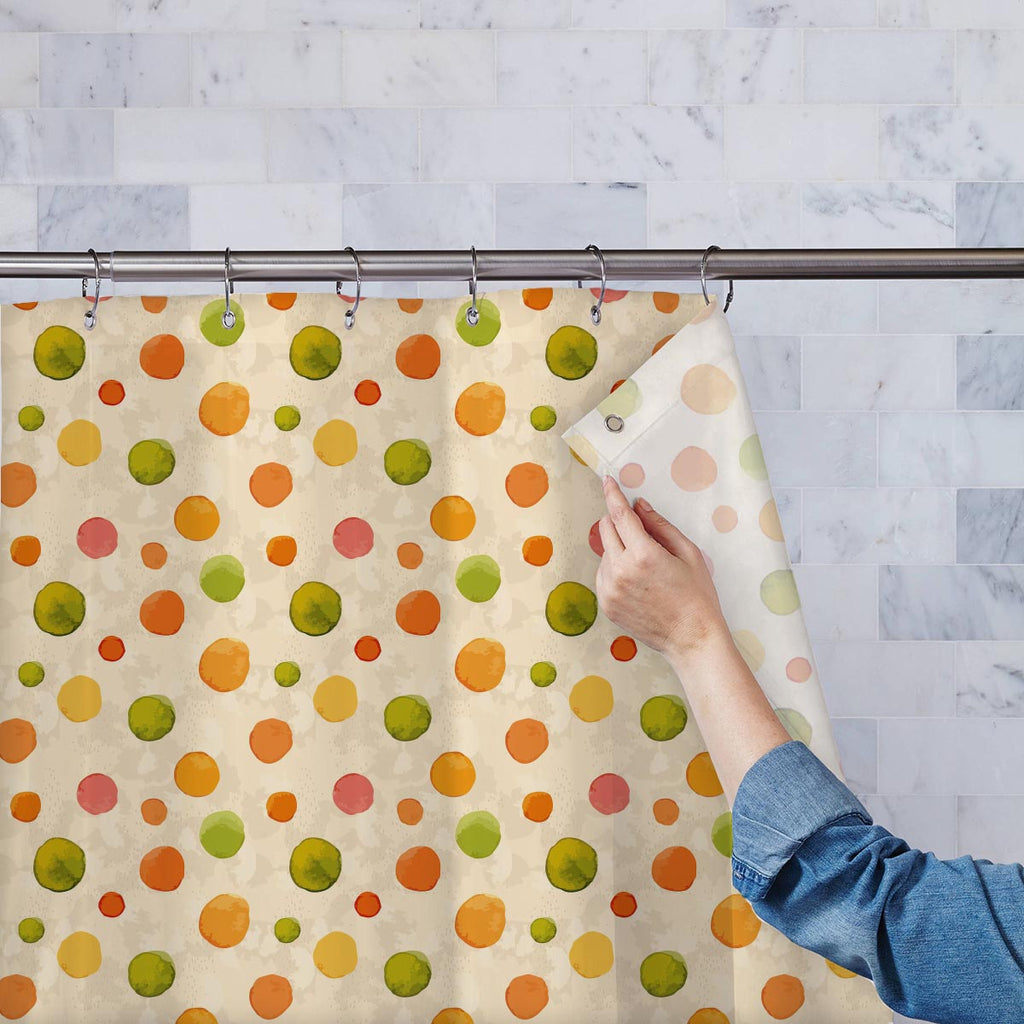 Watercolor Dots Washable Waterproof Shower Curtain-Shower Curtains-CUR_SH-IC 5007639 IC 5007639, Abstract Expressionism, Abstracts, Ancient, Animated Cartoons, Art and Paintings, Baby, Black and White, Caricature, Cartoons, Children, Circle, Digital, Digital Art, Dots, Drawing, Graphic, Hand Drawn, Historical, Icons, Illustrations, Kids, Medieval, Patterns, Retro, Semi Abstract, Signs, Signs and Symbols, Splatter, Vintage, Watercolour, White, watercolor, washable, waterproof, shower, curtain, abstract, art,