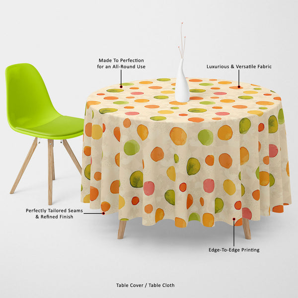 Watercolor Dots Table Cloth Cover-Table Covers-CVR_TB_RD-IC 5007639 IC 5007639, Abstract Expressionism, Abstracts, Ancient, Animated Cartoons, Art and Paintings, Baby, Black and White, Caricature, Cartoons, Children, Circle, Digital, Digital Art, Dots, Drawing, Graphic, Hand Drawn, Historical, Icons, Illustrations, Kids, Medieval, Patterns, Retro, Semi Abstract, Signs, Signs and Symbols, Splatter, Vintage, Watercolour, White, watercolor, table, cloth, cover, canvas, fabric, abstract, art, artistic, artwork,