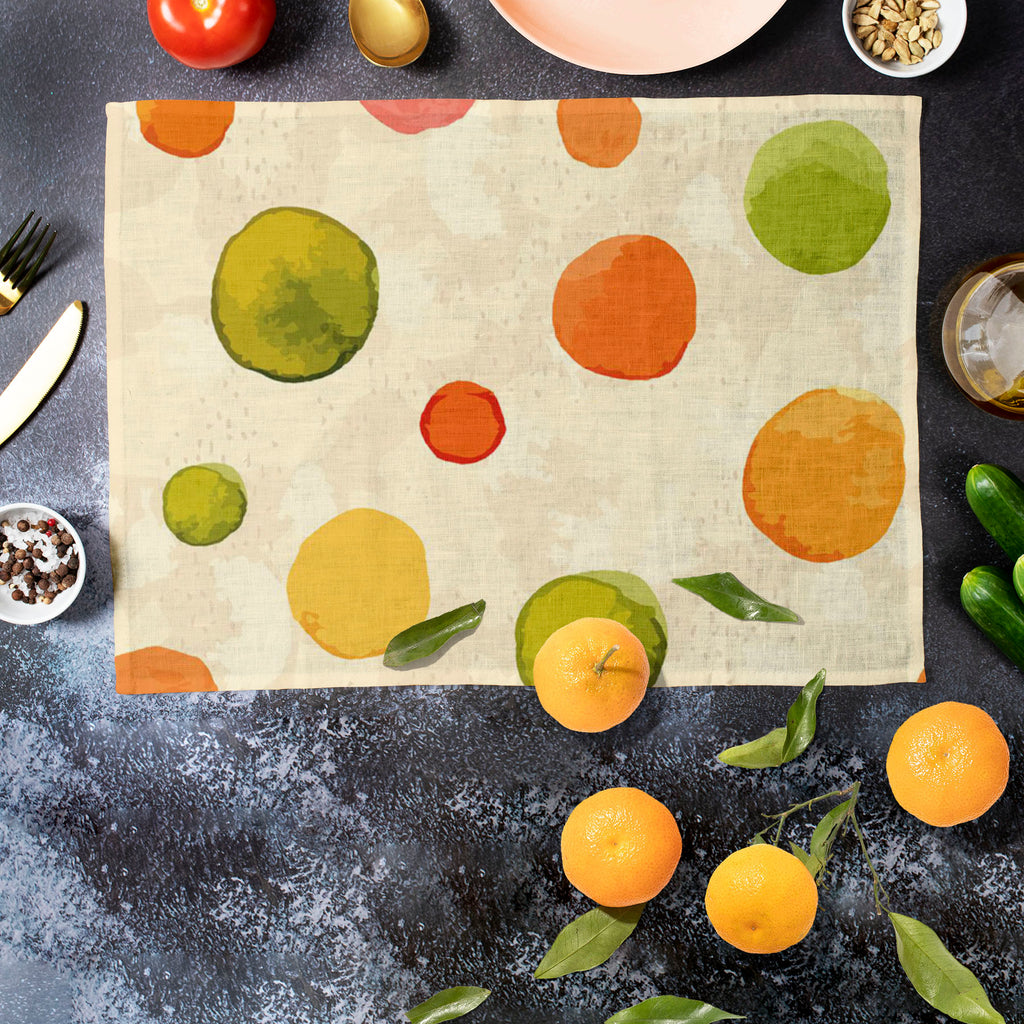 Watercolor Dots D1 Table Mat Placemat-Table Place Mats Fabric-MAT_TB-IC 5007639 IC 5007639, Abstract Expressionism, Abstracts, Ancient, Animated Cartoons, Art and Paintings, Baby, Black and White, Caricature, Cartoons, Children, Circle, Digital, Digital Art, Dots, Drawing, Graphic, Hand Drawn, Historical, Icons, Illustrations, Kids, Medieval, Patterns, Retro, Semi Abstract, Signs, Signs and Symbols, Splatter, Vintage, Watercolour, White, watercolor, d1, table, mat, placemat, abstract, art, artistic, artwork