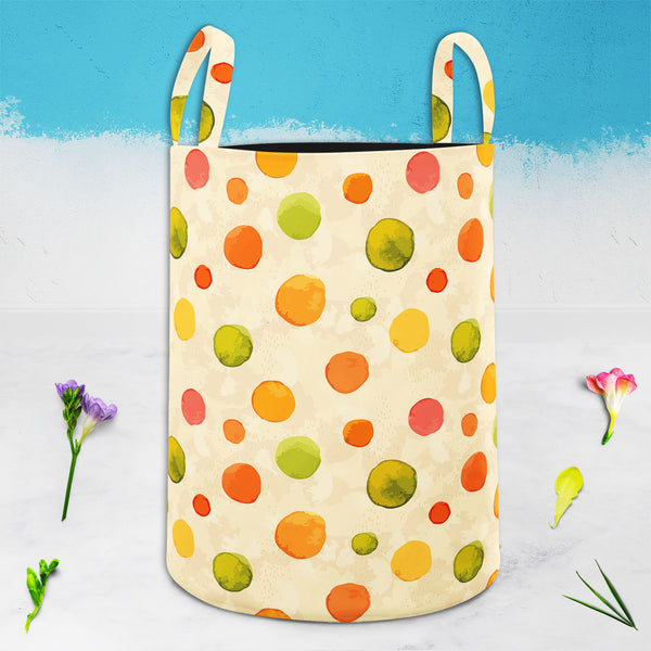 Watercolor Dots D1 Foldable Open Storage Bin | Organizer Box, Toy Basket, Shelf Box, Laundry Bag | Canvas Fabric-Storage Bins-STR_BI_CB-IC 5007639 IC 5007639, Abstract Expressionism, Abstracts, Ancient, Animated Cartoons, Art and Paintings, Baby, Black and White, Caricature, Cartoons, Children, Circle, Digital, Digital Art, Dots, Drawing, Graphic, Hand Drawn, Historical, Icons, Illustrations, Kids, Medieval, Patterns, Retro, Semi Abstract, Signs, Signs and Symbols, Splatter, Vintage, Watercolour, White, wat
