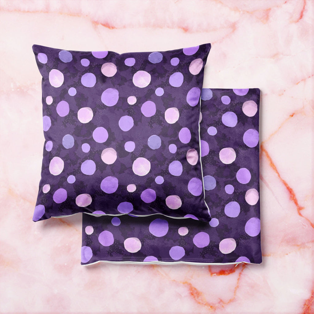 Watercolor Dots D2 Cushion Cover Throw Pillow-Cushion Covers-CUS_CV-IC 5007640 IC 5007640, Abstract Expressionism, Abstracts, Ancient, Animated Cartoons, Art and Paintings, Baby, Black and White, Caricature, Cartoons, Children, Circle, Digital, Digital Art, Dots, Drawing, Graphic, Hand Drawn, Historical, Icons, Illustrations, Kids, Medieval, Patterns, Retro, Semi Abstract, Signs, Signs and Symbols, Splatter, Vintage, Watercolour, White, watercolor, d2, cushion, cover, throw, pillow, abstract, art, artistic,