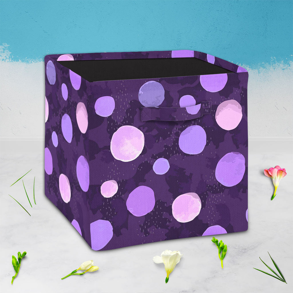 Watercolor Dots D2 Foldable Open Storage Bin | Organizer Box, Toy Basket, Shelf Box, Laundry Bag | Canvas Fabric-Storage Bins-STR_BI_CB-IC 5007640 IC 5007640, Abstract Expressionism, Abstracts, Ancient, Animated Cartoons, Art and Paintings, Baby, Black and White, Caricature, Cartoons, Children, Circle, Digital, Digital Art, Dots, Drawing, Graphic, Hand Drawn, Historical, Icons, Illustrations, Kids, Medieval, Patterns, Retro, Semi Abstract, Signs, Signs and Symbols, Splatter, Vintage, Watercolour, White, wat