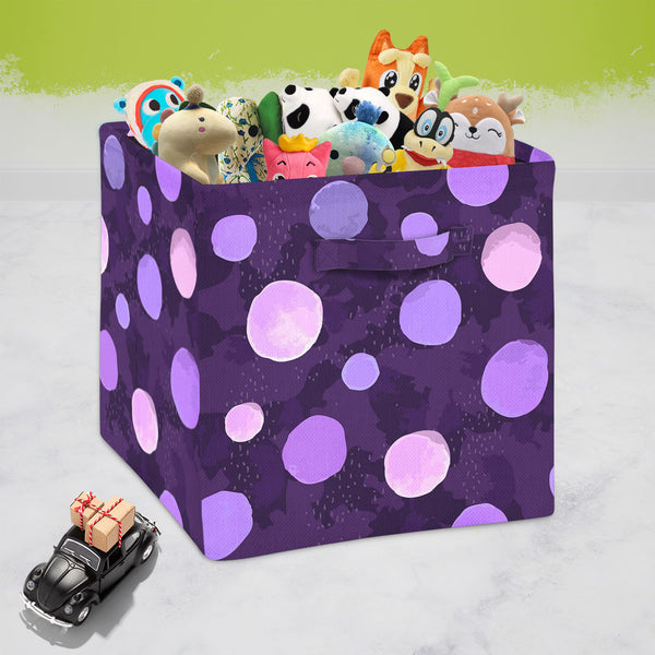 Watercolor Dots D2 Foldable Open Storage Bin | Organizer Box, Toy Basket, Shelf Box, Laundry Bag | Canvas Fabric-Storage Bins-STR_BI_CB-IC 5007640 IC 5007640, Abstract Expressionism, Abstracts, Ancient, Animated Cartoons, Art and Paintings, Baby, Black and White, Caricature, Cartoons, Children, Circle, Digital, Digital Art, Dots, Drawing, Graphic, Hand Drawn, Historical, Icons, Illustrations, Kids, Medieval, Patterns, Retro, Semi Abstract, Signs, Signs and Symbols, Splatter, Vintage, Watercolour, White, wat