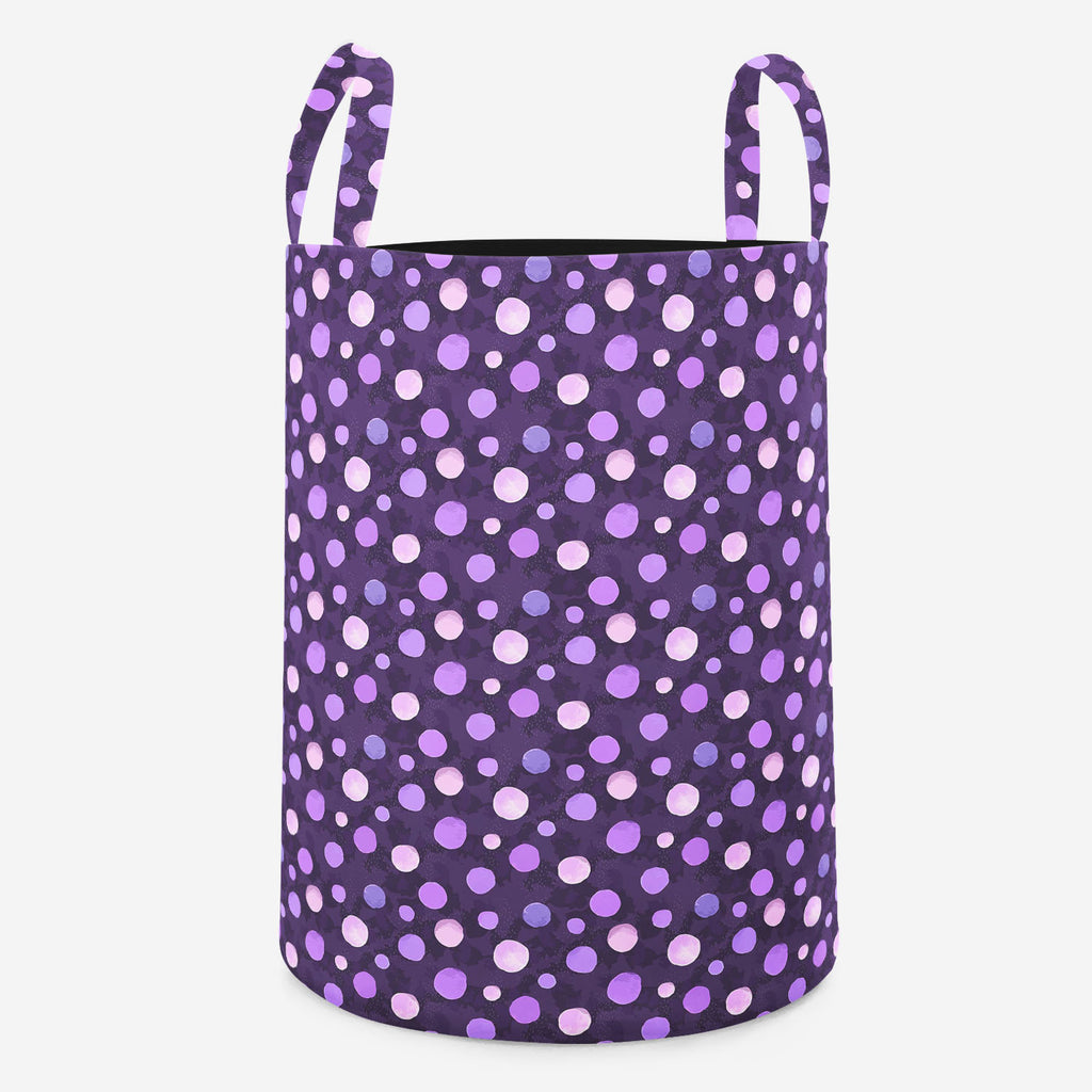 Watercolor Dots Foldable Open Storage Bin | Organizer Box, Toy Basket, Shelf Box, Laundry Bag | Canvas Fabric-Storage Bins-STR_BI_RD-IC 5007640 IC 5007640, Abstract Expressionism, Abstracts, Ancient, Animated Cartoons, Art and Paintings, Baby, Black and White, Caricature, Cartoons, Children, Circle, Digital, Digital Art, Dots, Drawing, Graphic, Hand Drawn, Historical, Icons, Illustrations, Kids, Medieval, Patterns, Retro, Semi Abstract, Signs, Signs and Symbols, Splatter, Vintage, Watercolour, White, waterc