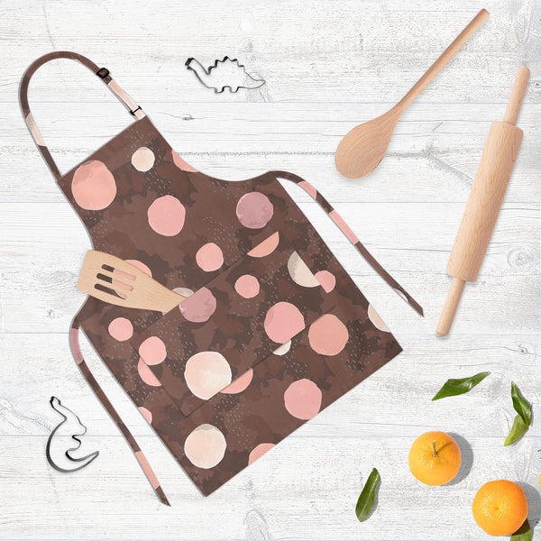Watercolor Dots D3 Apron | Adjustable, Free Size & Waist Tiebacks-Aprons Neck to Knee-APR_NK_KN-IC 5007641 IC 5007641, Abstract Expressionism, Abstracts, Ancient, Animated Cartoons, Art and Paintings, Baby, Black and White, Caricature, Cartoons, Children, Circle, Digital, Digital Art, Dots, Drawing, Graphic, Hand Drawn, Historical, Icons, Illustrations, Kids, Medieval, Patterns, Retro, Semi Abstract, Signs, Signs and Symbols, Splatter, Vintage, Watercolour, White, watercolor, d3, full-length, neck, to, knee
